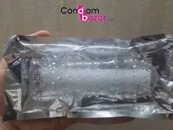 کاندوم ژله ای خاردار قابل شستشو ❤︎ کاندوم سیلیکونی