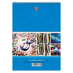 مشخصات و قیمت دفتر خوشنویسی A4 نهال آلما 7469 | فروشگاه اینترنتی دفتران