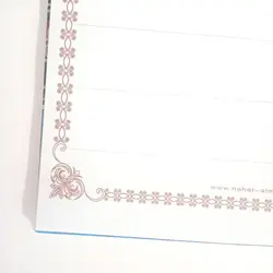 مشخصات و قیمت دفتر خوشنویسی A4 نهال آلما 7469 | فروشگاه اینترنتی دفتران