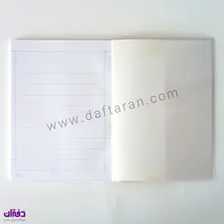 دفتر 40 برگ جلد طلقی نهال تکرنگ 1402 | فروشگاه اینترنتی دفتران