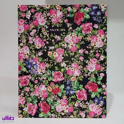 کلاسور 26 حلقه 100 برگ طرح گل 7706 | فروشگاه اینترنتی دفتران