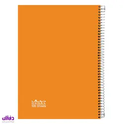 دفتر 100 برگ سیمی جلد سخت A4 نهال 1171 | فروشگاه اینترنتی دفتران