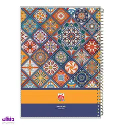 دفتر 60 برگ سیمی طلقی کلاسیک 7616 | فروشگاه اینترنتی دفتران