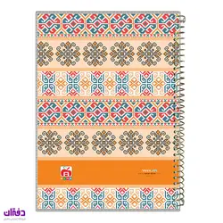 دفتر 60 برگ سیمی طلقی کلاسیک 7616 | فروشگاه اینترنتی دفتران