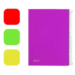 دفتر 200 برگ سیمی جلد سخت A4 نهال 1271 | فروشگاه اینترنتی دفتران