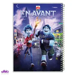 دفتر 60 برگ سیمی طلقی پسرانه 7687 | فروشگاه اینترنتی دفتران