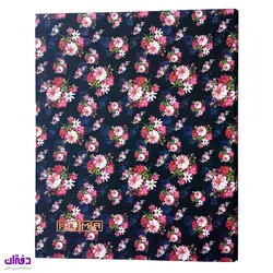 کلاسور 26 حلقه 200 برگ طرحدار با قفل فلزی 7705 | فروشگاه اینترنتی دفتران