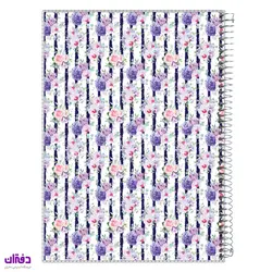 دفتر 200 برگ سیمی طلقی A4 نهال آلما 7272 | فروشگاه اینترنتی دفتران