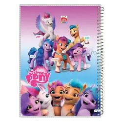 دفتر 60 برگ سیمی طلقی دخترانه 7617 | فروشگاه اینترنتی دفتران