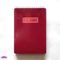 يادداشت 160 برگ 1٧ * 1٢ سيم از بالا PP - کد 7330 | فروشگاه اینترنتی دفتران