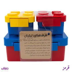 مشخصات و قیمت ظرف غذای 3 تکه کودک لیلیان مدل پازل | فروشگاه اینترنتی دفتران