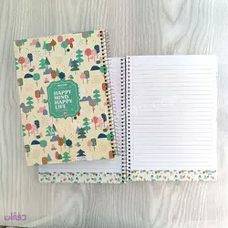 دفتر 80 برگ سیمی جلد سخت حاشیه دار مکث نوت 9817 | فروشگاه اینترنتی دفتران