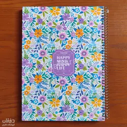 دفتر 100 برگ A4 سیمی جلد سخت مکث نوت کد 9176 | فروشگاه اینترنتی دفتران