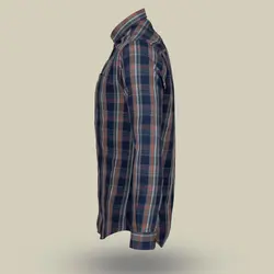 پیراهن پنبه‌ای اسپرت چهارخانه P.K