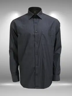 پیراهن زمینه تیره خط رنگی