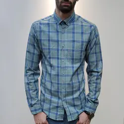 پیراهن چهارخانه اسپرت pk