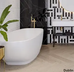سرامیک دوبلین مشکی 90*30 پارس