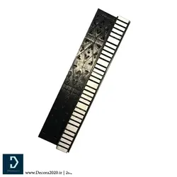 گریل گاتر کنسولی استیل وسط 2*13 (درپوش گاتر)