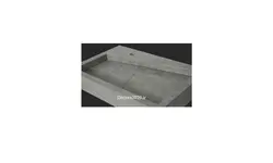 روشویی کابینتی طرح سرامیکی شیب دار