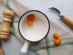 ماهیتابه سفید دسته دار (17-200)