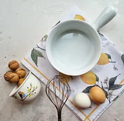 ماهیتابه سفید - دیبافر