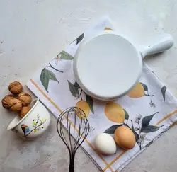 ماهیتابه سفید - دیبافر