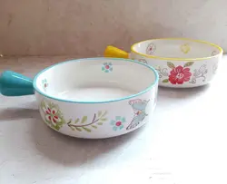 ماهیتابه دسته دار سرامیکی(6654)