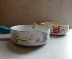 ماهیتابه دسته دار سرامیکی(6654)