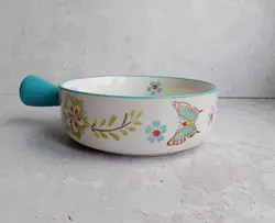 ماهیتابه دسته دار سرامیکی(6654)