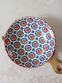 کاسه بزرگ میوه و سالاد بدنه رنگی