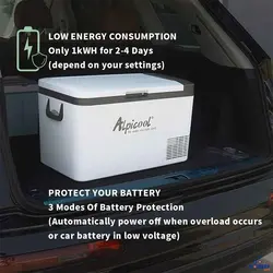 یخچال فریزر آلپیکول 25 لیتری K25