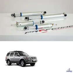 چهارعدد کمک فنر نیسان رونیز پروفندر مونوتیوب (بدون تورشین بار)