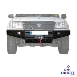 سپر جلو تویوتا لندکروز 100 دلفان آفرود  سپر جلو همراه سینی زیر محافظ رادیاتور- دودف