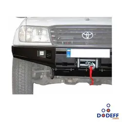 سپر جلو تویوتا لندکروز 100 دلفان آفرود  سپر جلو همراه سینی زیر محافظ رادیاتور- دودف