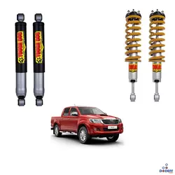 کیت ارتفاع تویوتا هایلوکس ویگو فوم سل قابل تنظیم تاف داگ (بدون فنر شمش)