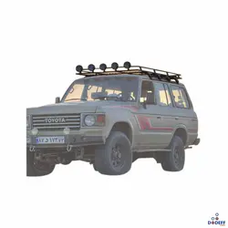 باربند تویوتا لندکروزر سری 60 دلفان آفرود  - فروشگاه لوازم آفرود و کمپینگ دودف