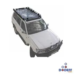 باربند سبدی تویوتا لندکروز 100 دلفان آفرود  دارای رنگ کوره ای الکترواستاتیک و سبک و مقاوم- دودف