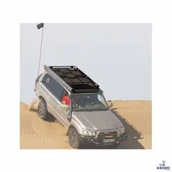 باربند سبدی تویوتا لندکروز 100 دلفان آفرود  دارای رنگ کوره ای الکترواستاتیک و سبک و مقاوم- دودف