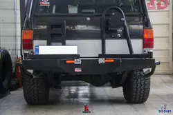 سپر عقب دو محور نیسان پاترول دلفان آفرود (با گارد گلگیر)  - فروشگاه لوازم آفرود و کمپینگ دودف