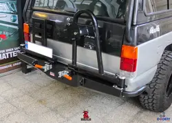 سپر عقب دو محور نیسان پاترول دلفان آفرود (با گارد گلگیر)  - فروشگاه لوازم آفرود و کمپینگ دودف