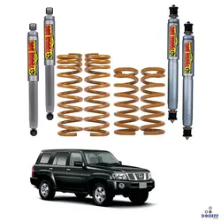 کیت ارتفاع نیسان سافاری Y61 فوم سل قابل تنظیم تاف داگ