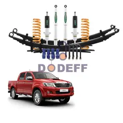 کیت ارتفاع تویوتا هایلوکس ویگو آیرونمن با فنر شمش و بوشها وقامه و پینها