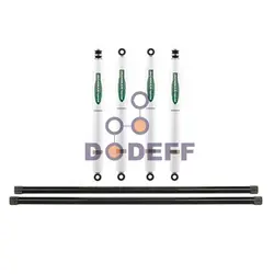 کیت ارتفاع تویوتا هایلوکس تایگر آیرونمن باتورشن بار و کمک فرمان و ادلیف