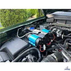 کمپرسور باد دو سیلندر داخل کاپوت ای آربی