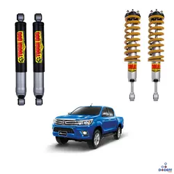 کیت ارتفاع صفر اینچ تویوتا هایلوکس ریوو فومسل تاف داگ (بدون نیاز به تعویض فنر شمش)