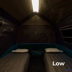 چادر مسافرتی و کمپ اتوماتیک چراغدار 6 نفره Core مدل Instant Lighted Cabin