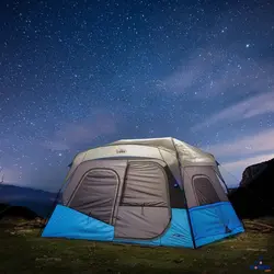 چادر مسافرتی و کمپ اتوماتیک چراغدار 9 نفره Core مدل Instant Lighted Cabin