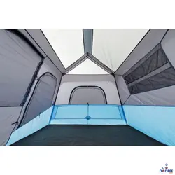 چادر مسافرتی و کمپ اتوماتیک چراغدار 9 نفره Core مدل Instant Lighted Cabin