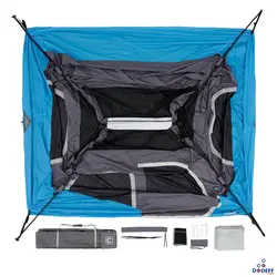 چادر مسافرتی و کمپ اتوماتیک چراغدار 9 نفره Core مدل Instant Lighted Cabin