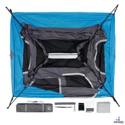 چادر مسافرتی و کمپ اتوماتیک چراغدار 9 نفره Core مدل Instant Lighted Cabin